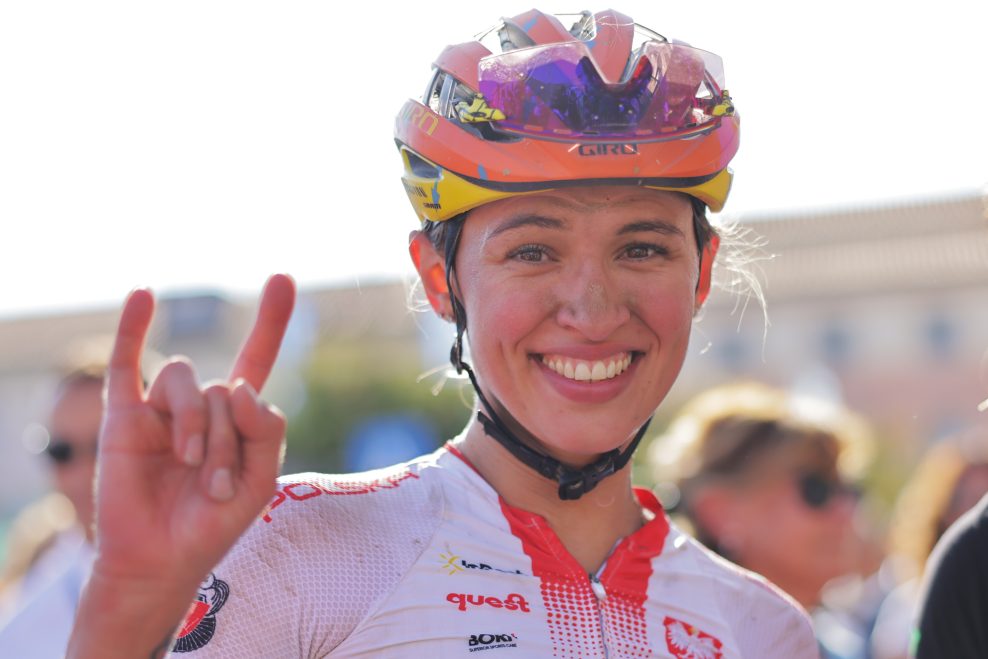Kasia Niewiadoma sa stala po 20 km sóle majsterkou sveta v disciplíne gravel