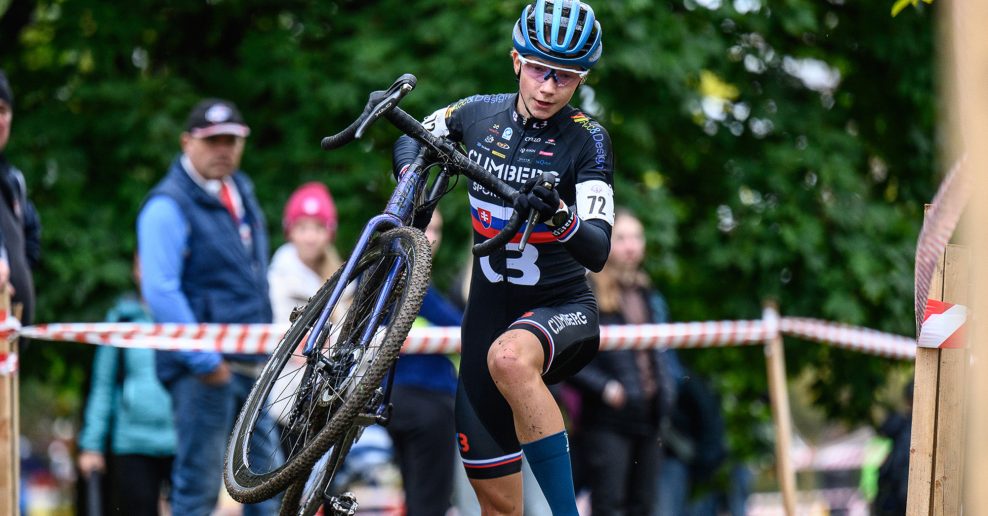 Viktória Chladoňová skončila druhá na cyklokrosových pretekoch českého pohára aj v Trnave