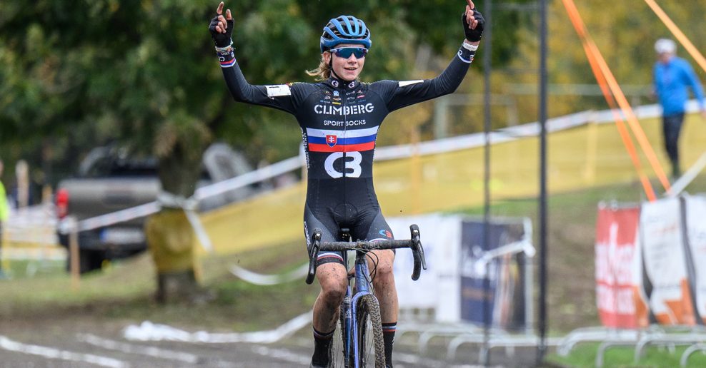 Viktória Chladoňová pokračuje v úspechoch v cyklokrose, vyhrala preteky v Topolčiankach