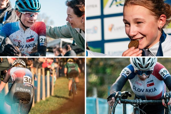 Fotogaléria: Skvelé fotografie slovenských junioriek na Majstrovstvách Európy v cyklokrose