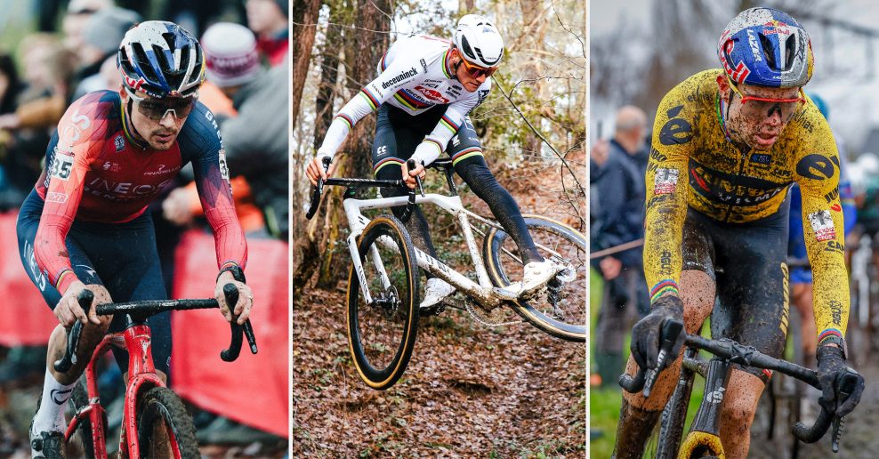 Mathieu van der Poel, Wout van Aert a Tom Pidcock sa stretnú dnes na Svetovom pohári v cyklokrose v Gavere