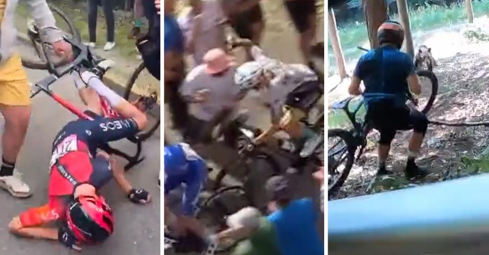 Tragikomick&eacute; p&aacute;dy, medvedica či zaucho fan&uacute;&scaron;ikovi: 10 vide&iacute;, ktor&eacute; najviac zaujali čitateľov Bikeru v roku 2023