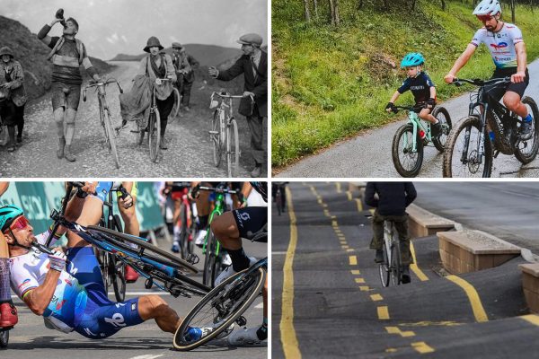 Absurdné cyklotrasy, pád Petra Sagana i historické fotky: 10 fotogalérií, ktoré najviac zaujali čitateľov Bikeru v roku 2023