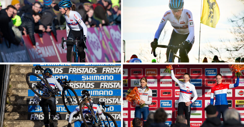  Fotogaléria: Ako Viktória Chladoňová vyhrala Svetový pohár v cyklokrose v Hoogerheide