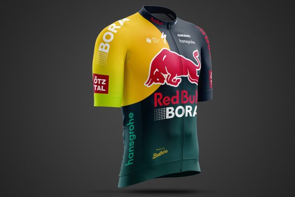 Ako budú vyzerať dresy tímu Bora-Hansgrohe po vstupe Red Bullu?