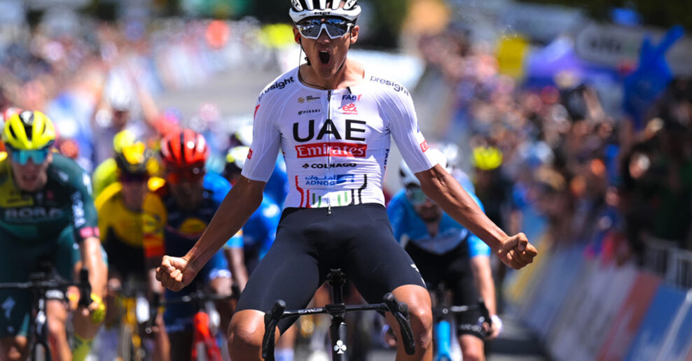 Len 20-ročný Mexičan Isaac Del Toro prekvapil skvelým útokom a vyhral 2. etapu Tour Down Under