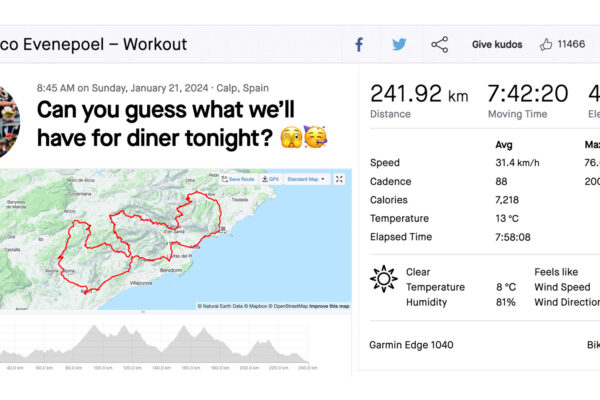 Remco Evenepoel absolvoval šialený 240 km tréning s prevýšením 5000 metrov