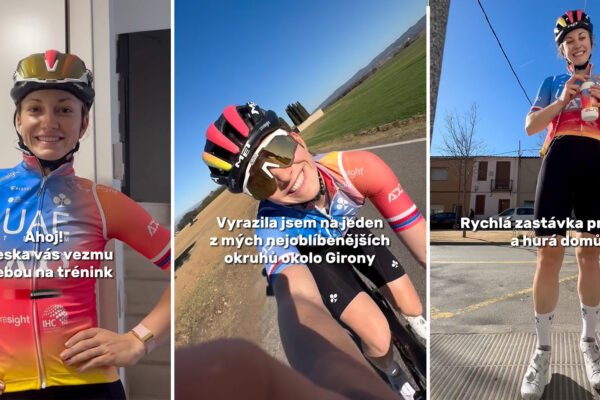 Video: Česká cyklistka Tereza Neumanová vám ukáže, ako vyzerá jej tréning