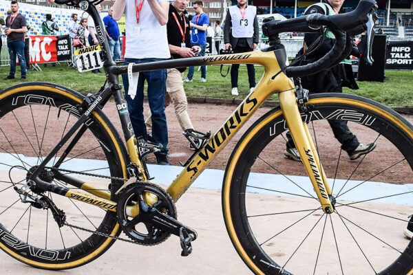 Legendárne bicykle Petra Sagana: Zlatý S-Works Roubaix, na ktorom vyhral Paríž-Roubaix 2018