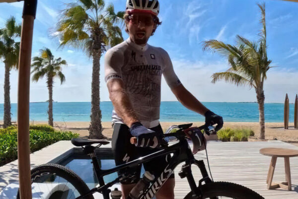 Foto: Peter Sagan absolvoval prvé tréningy na MTB pretekoch Hero Abu Dhabi