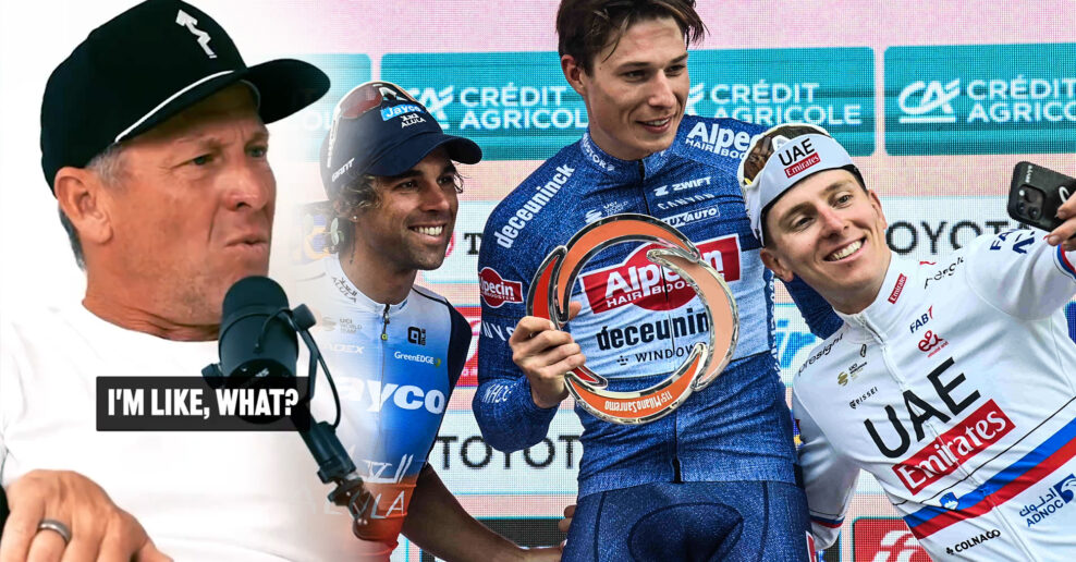 Lance Armstrong kritizuje s&uacute;časn&uacute; gener&aacute;ciu cyklistov: Čak&aacute;te sa, aby ste sa mohli objať, keď ste pr&aacute;ve prehrali?