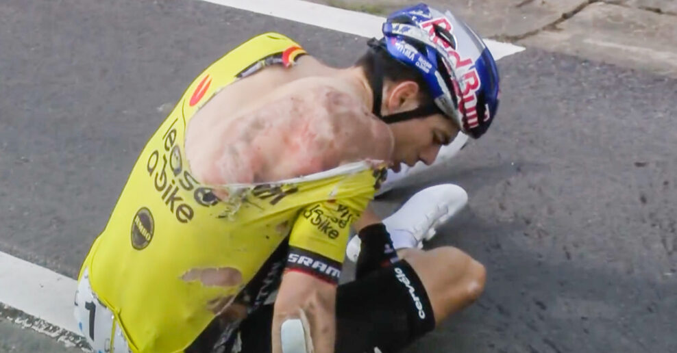 Wout van Aert m&aacute; za sebou oper&aacute;ciu, na bicykel v&scaron;ak tak skoro nevysadne