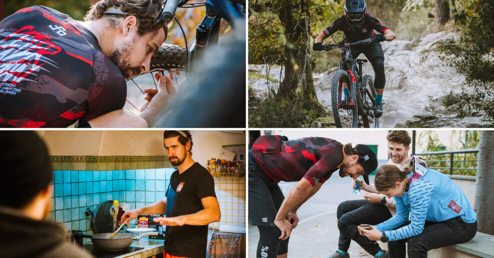  Fotogaléria: Ako Peter Sagan jazdil aj varil na tréningovom kempe vo Finale Ligure