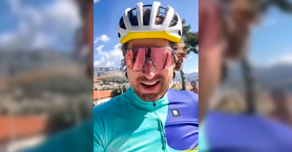 Peter Sagan absolvoval prv&uacute; jazdu na bicykli po oper&aacute;cii srdca