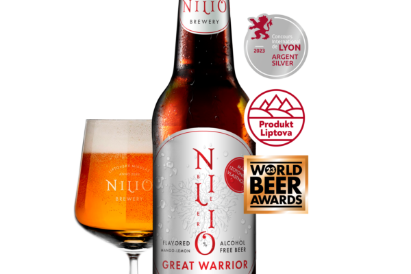 Izotonické nealkoholické pivo Nilio Great Warrior