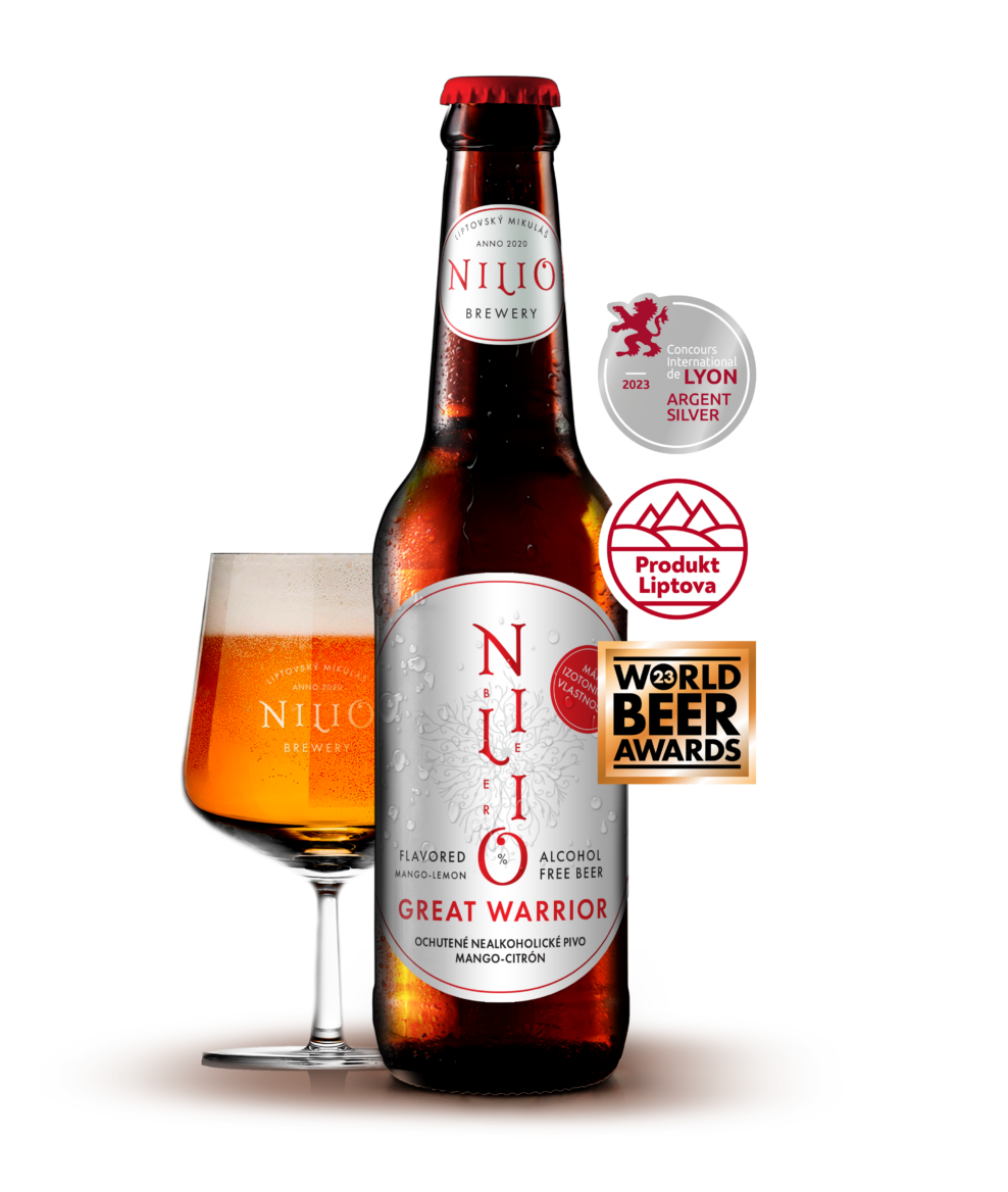 Izotonické nealkoholické pivo Nilio Great Warrior