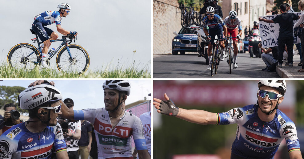 Fotogaléria: 15 skvelých fotografií z víťazstva Juliana Alaphilippea na Giro d’Italia