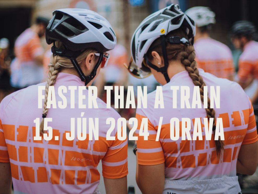 Cyklistick&eacute; podujatie Faster than a Train sa kon&aacute; už o niekoľko dn&iacute;, organiz&aacute;tori v cieli pripravuj&uacute; celodenn&yacute; program