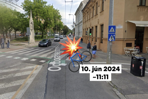 Jožo Ráž zrazil v Bratislave cyklistu a odišiel z miesta nehody, akoby sa nič nestalo