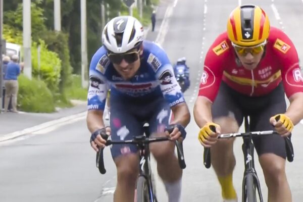Martin Svrček predviedol skvelý výkon v úniku na pretekoch Brussels Cycling Classic, pelotón ho dobehol tesne pred koncom
