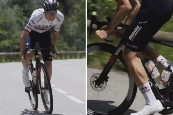 Video: Tadej Pogačar trénuje šprinty pred štartom na Tour de France