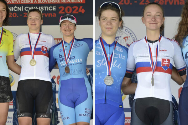 Nora Jenčušová a Viktória Chladoňová sú majsterkami Slovenska v časovke