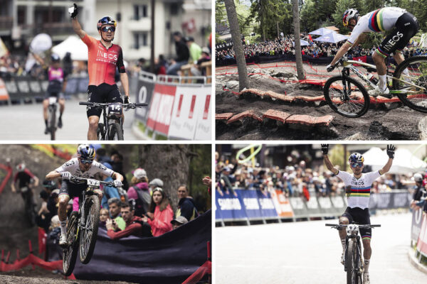  Fotogaléria: Ako Tom Pidcock vyhral oboje preteky horského Svetového pohára v Crans Montana len pár dni pred štartom na Tour de France