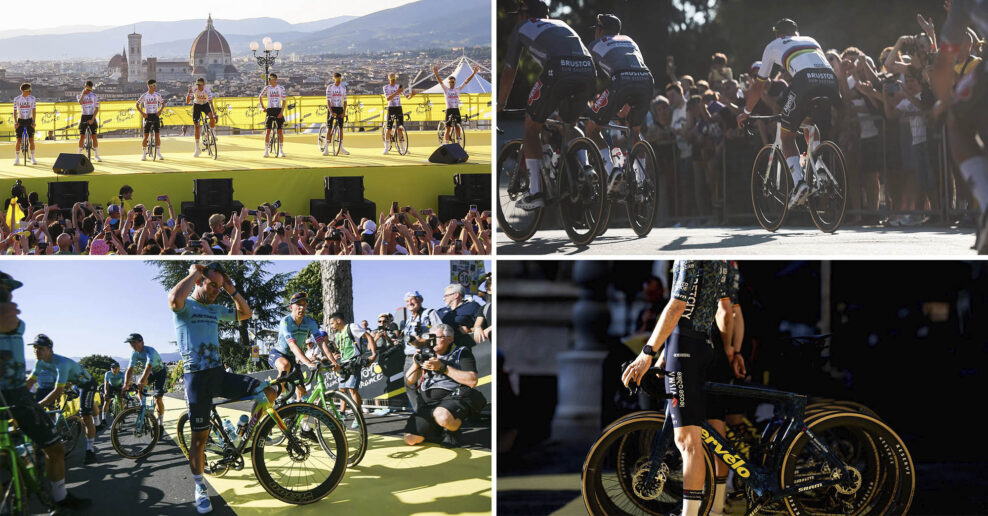  Foto: Ako to vyzeralo na prezentácii tímov pred štartom Tour de France 2024