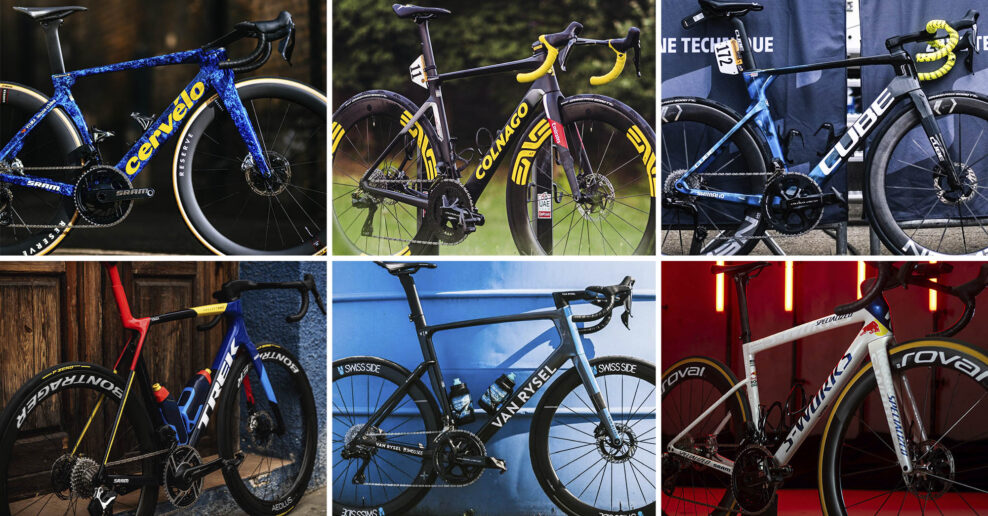 Na ak&yacute;ch bicykloch sa pretek&aacute; na Tour de France 2024? (detaily, foto & &scaron;pecifik&aacute;cie)
