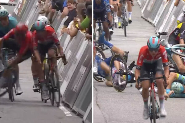 Maxim Van Gils dostal vysokú pokutu za spôsobenie hromadného pádu v šprinte 13. etapy Tour de France