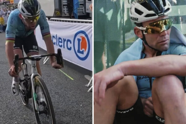 Video: Mark Cavendish prišiel zničený do cieľa náročnej horskej etapy Tour de France, ale časový limit stihol
