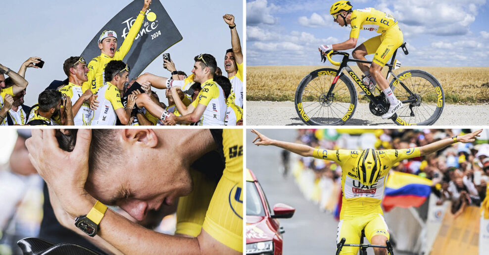  Fotogaléria: 50 skvelých fotografií Tadeja Pogačara z Tour de France 2024