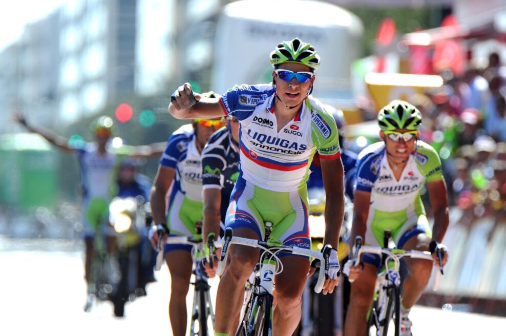 Siedma etapa Vuelty končí v mieste, kde Peter Sagan vyhral svoju prvú etapu na Grand Tour