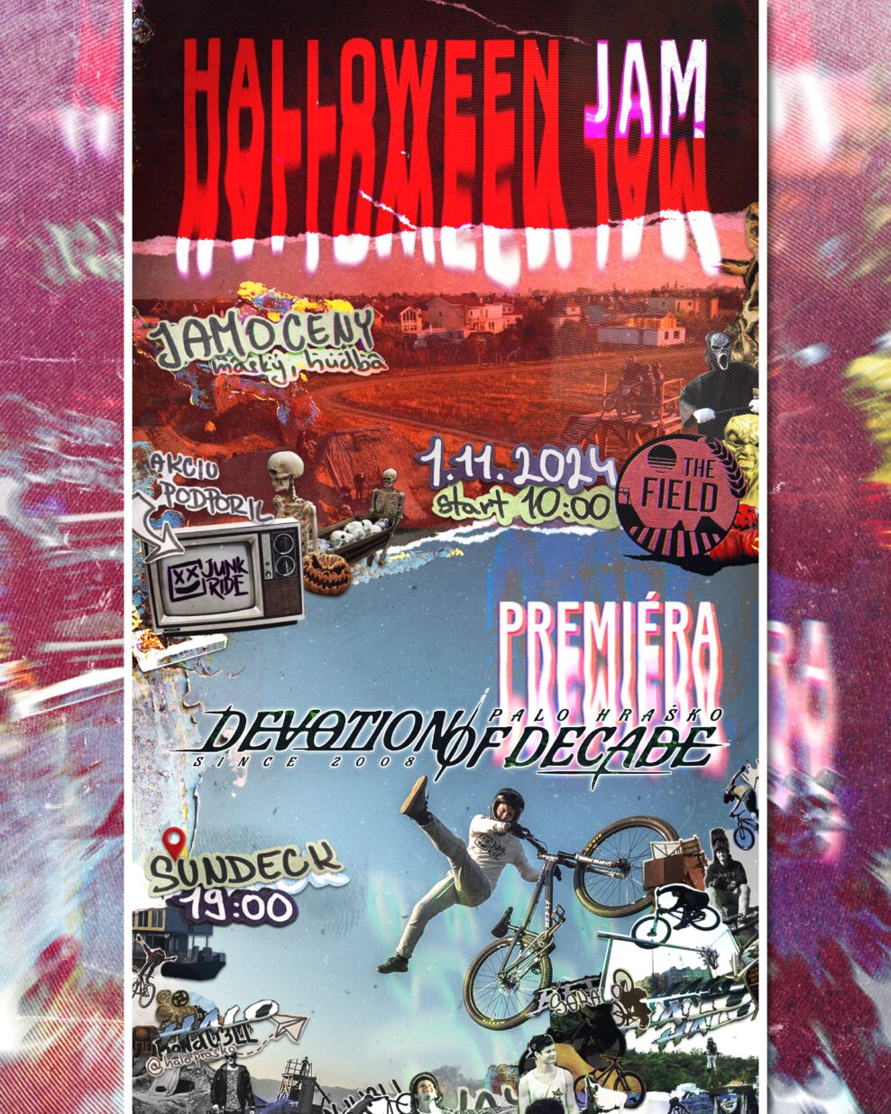 Pozvánka: Halloween jam Bratislava a premiéra filmu Devotion of Decade od Pala Hraška