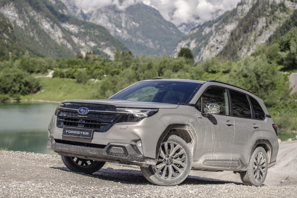 Subaru Forester z&iacute;skal najvy&scaron;&scaron;ie p&auml;ťhviezdičkov&eacute; hodnotenie v bezpečnostn&yacute;ch sk&uacute;&scaron;kach Euro NCAP*1 v roku 2024