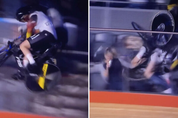 Po hrozivom páde dvoch pretekárok medzi fanúšikov zrušili finále Ligy majstrov v dráhovej cyklistike