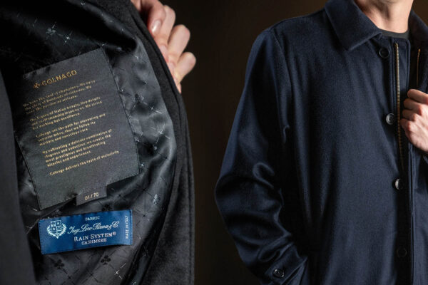 Kabát za 2200 eur, bunda za 1800 eur a mikina za 550 eur. Colnago predáva oblečenie za absurdne vysoké sumy