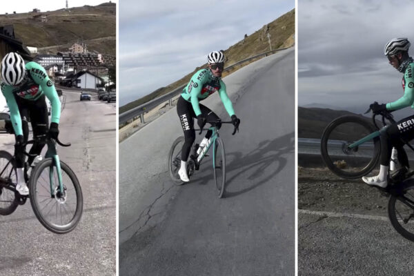 Video: Španielsky pretekár Francisco Galván predvádza skvelú techniku na cestnom bicykli