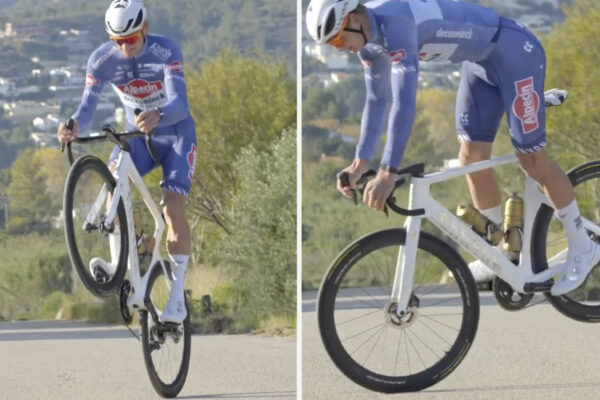Video: Mathieu van der Poel testuje nové plášte Pirelli