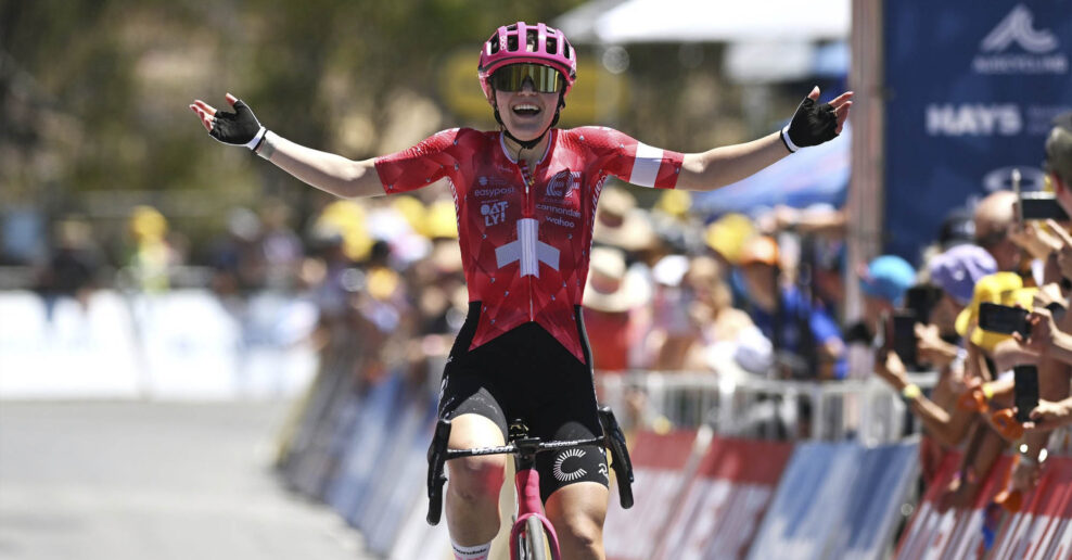 Noemi R&uuml;egg vyhrala druh&uacute; etapu Tour Down Under na vrchole st&uacute;pania Willunga Hill