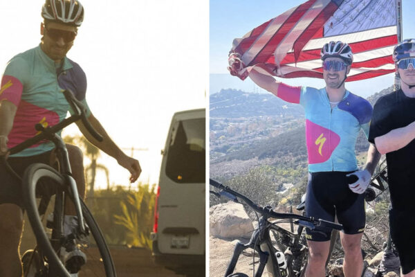 Foto: Peter Sagan si v Amerike zajazdil aj s Loicom Brunim, zúčastnil sa otvárania nového sídla značky 100%