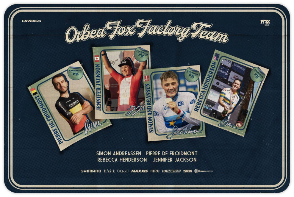 Orbea FOX Factory Racing predstavuje zostavu na sezónu 2025