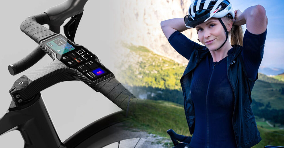 Cyklistick&aacute; hviezda z OnlyFans pred&aacute;va nielen nah&eacute; fotky, ale aj inteligentn&yacute; integrovan&yacute; kokpit
