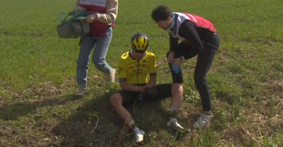 Olav Kooij utrpel zlomeninu kľúčnej kosti pri páde na Gent-Wevelgem