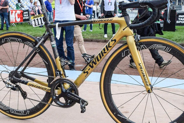 Peter Sagan bol posledný jazdec, ktorý vyhral Paríž-Roubaix na bicykli s ráfikovými brzdami