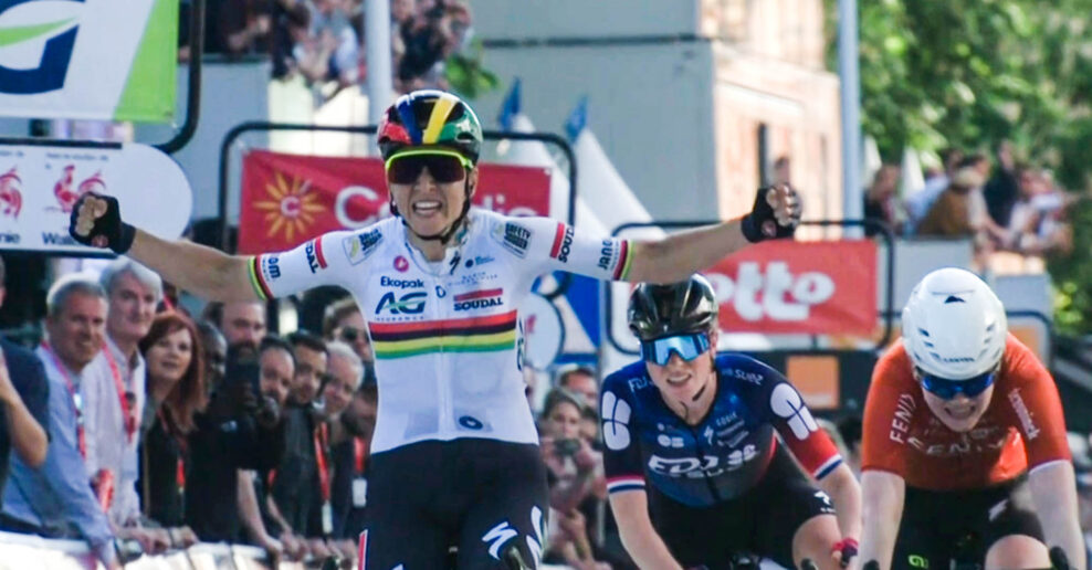 Kim Le Court porazila Pieterse aj Vollering a vyhrala Liège-Bastogne-Liège Femmes