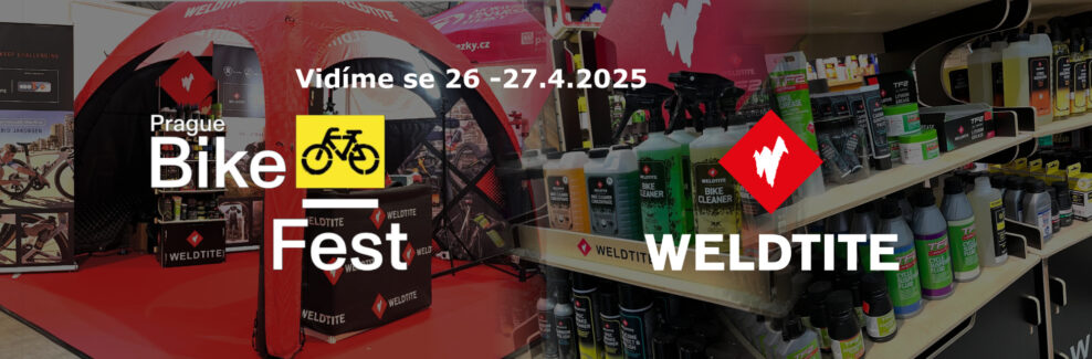 Pozv&aacute;nka: Britsk&yacute; WELDTITE na PRAGUE BIKE FEST 2025