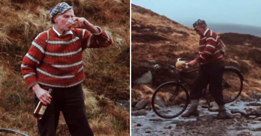  VIDEO &lrm;| Zabudnut&yacute; dokument z roku 1976 ukazuje, ako sa d&aacute; prežiť &scaron;k&oacute;tska divočina s bicyklom a fľa&scaron;ou whisky