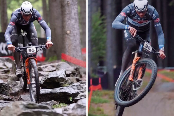 VIDEO ‎| Mathieu van der Poel trénuje na horskom bicykli pred Svetovým pohárom v Novom Měste na Moravě
