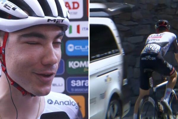 Juan Ayuso odst&uacute;pil z Giro d&rsquo;Italia. Posledn&eacute; dni sa tr&aacute;pil a po&scaron;t&iacute;pala ho včela